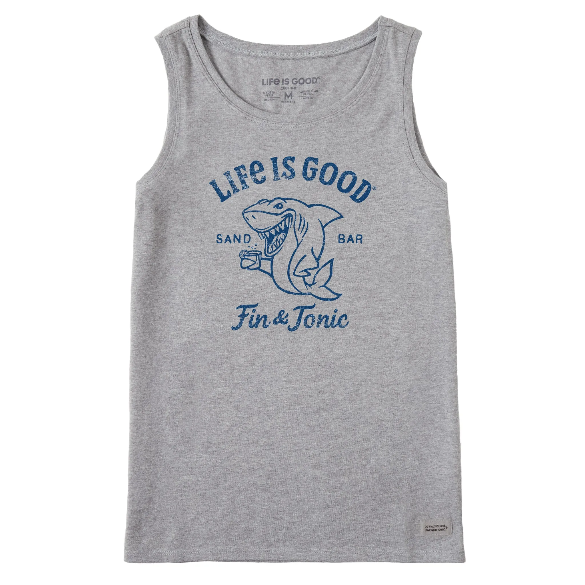 Women's Fin & Tonic Crusher Tank Life is Good
