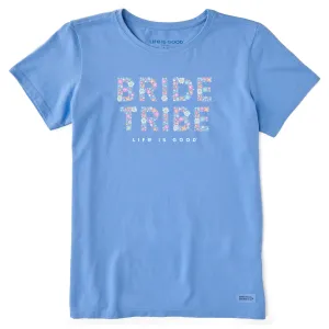Women's Floral Bride Tribe Short Sleeve Crusher Tee Life is Good