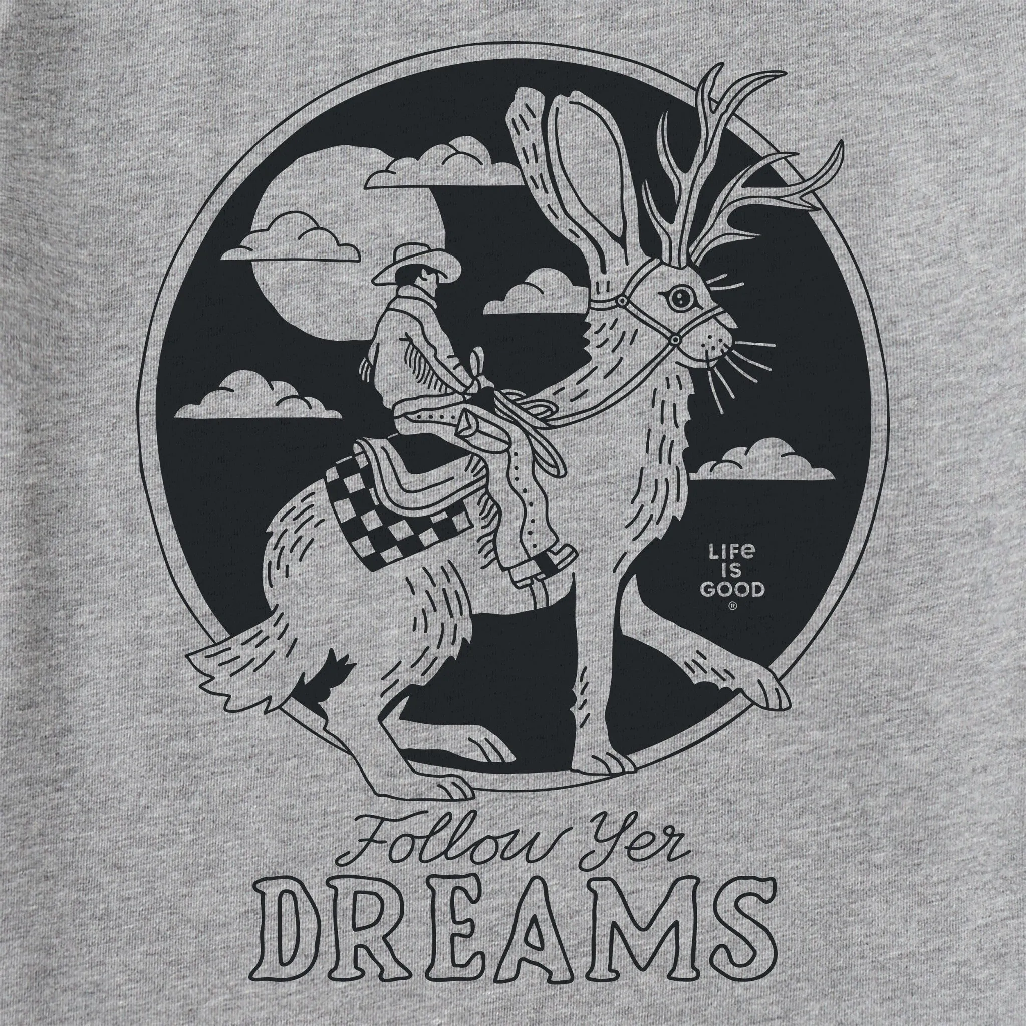 Women's Follow Yer Dreams Short Sleeve Tee Life is Good