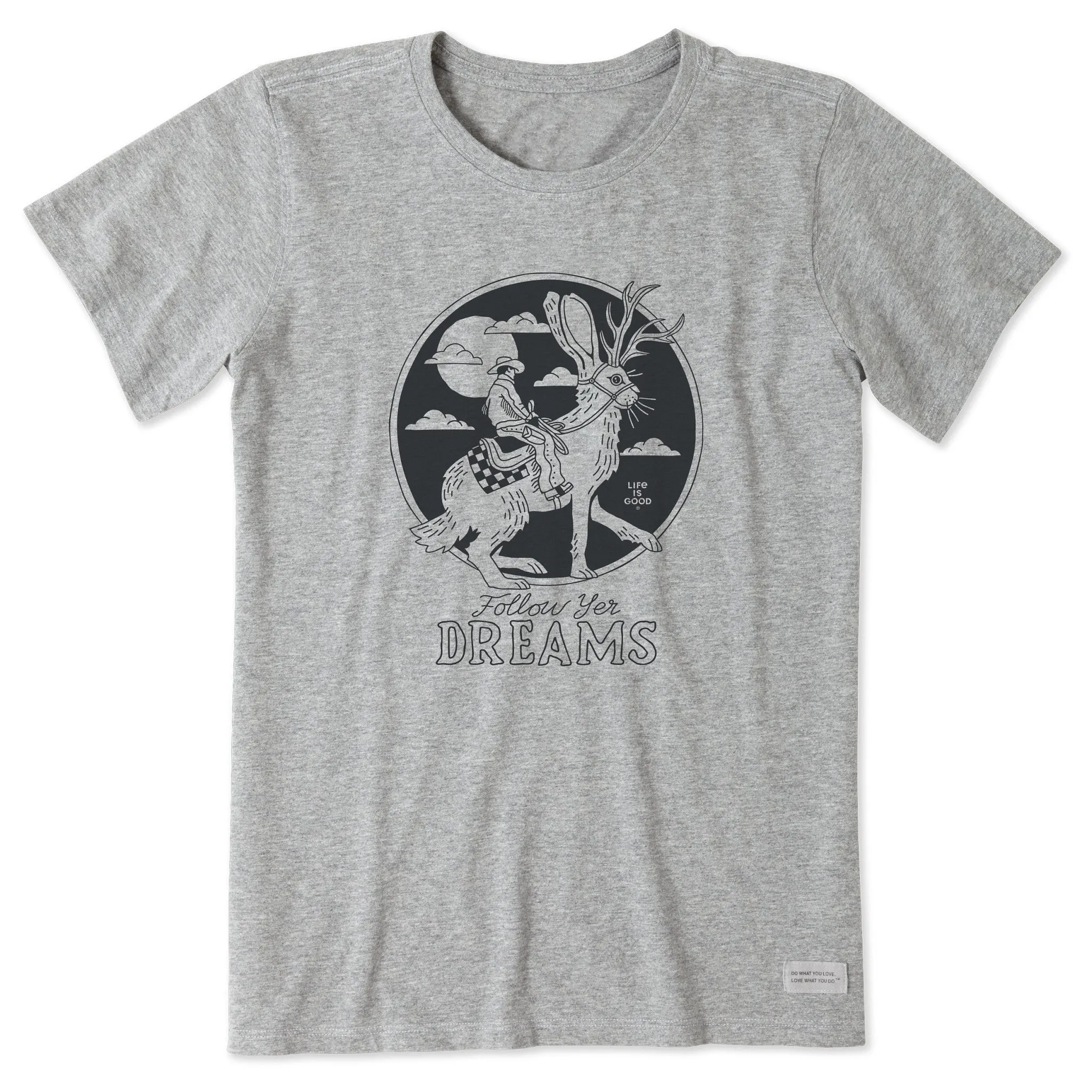 Women's Follow Yer Dreams Short Sleeve Tee Life is Good
