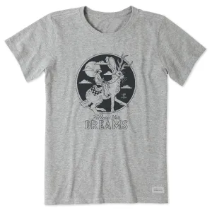 Women's Follow Yer Dreams Short Sleeve Tee Life is Good