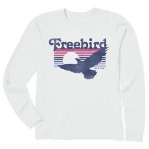 Women's Freebird Long Sleeve Crusher Tee Life is Good