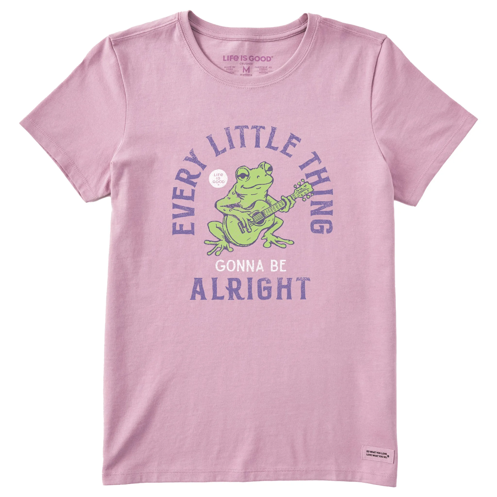 Women's Frog Gonna Be Alright Short Sleeve Tee Life is Good
