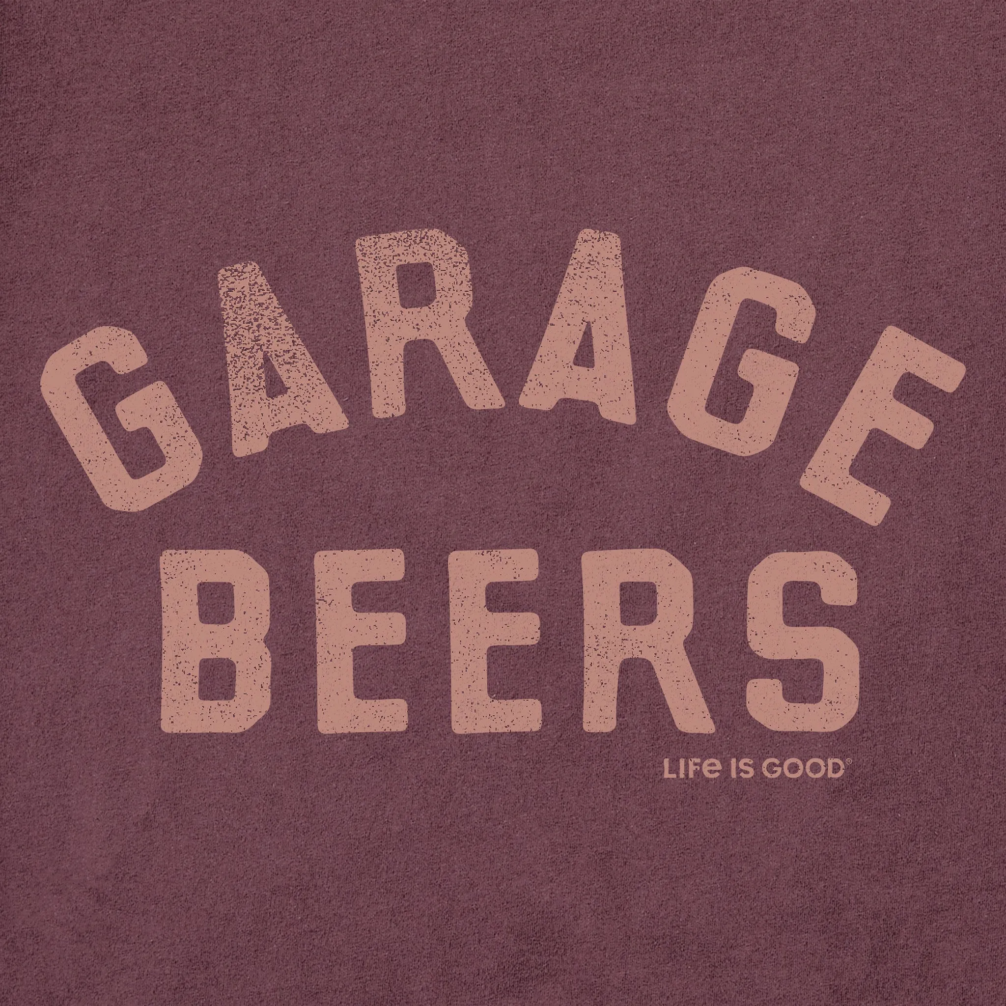 Women's Garage Beers Short Sleeve Crusher Tee Life is Good