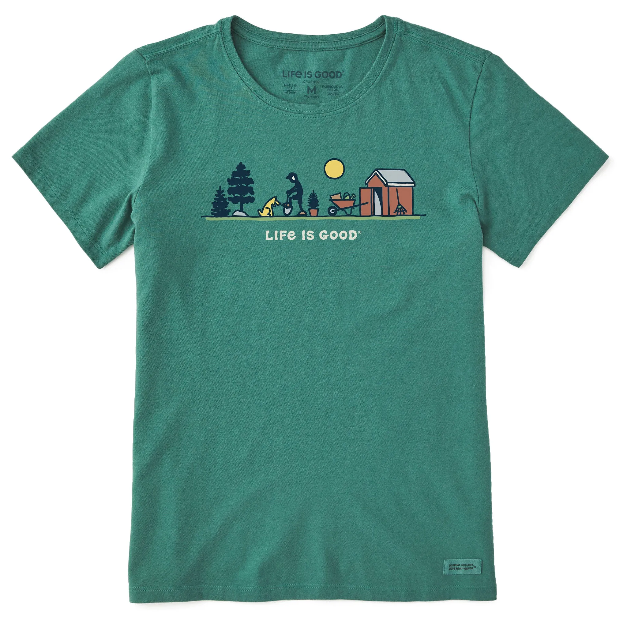 Women's Gardening Activity Vista Short Sleeve Crusher Tee Life is Good