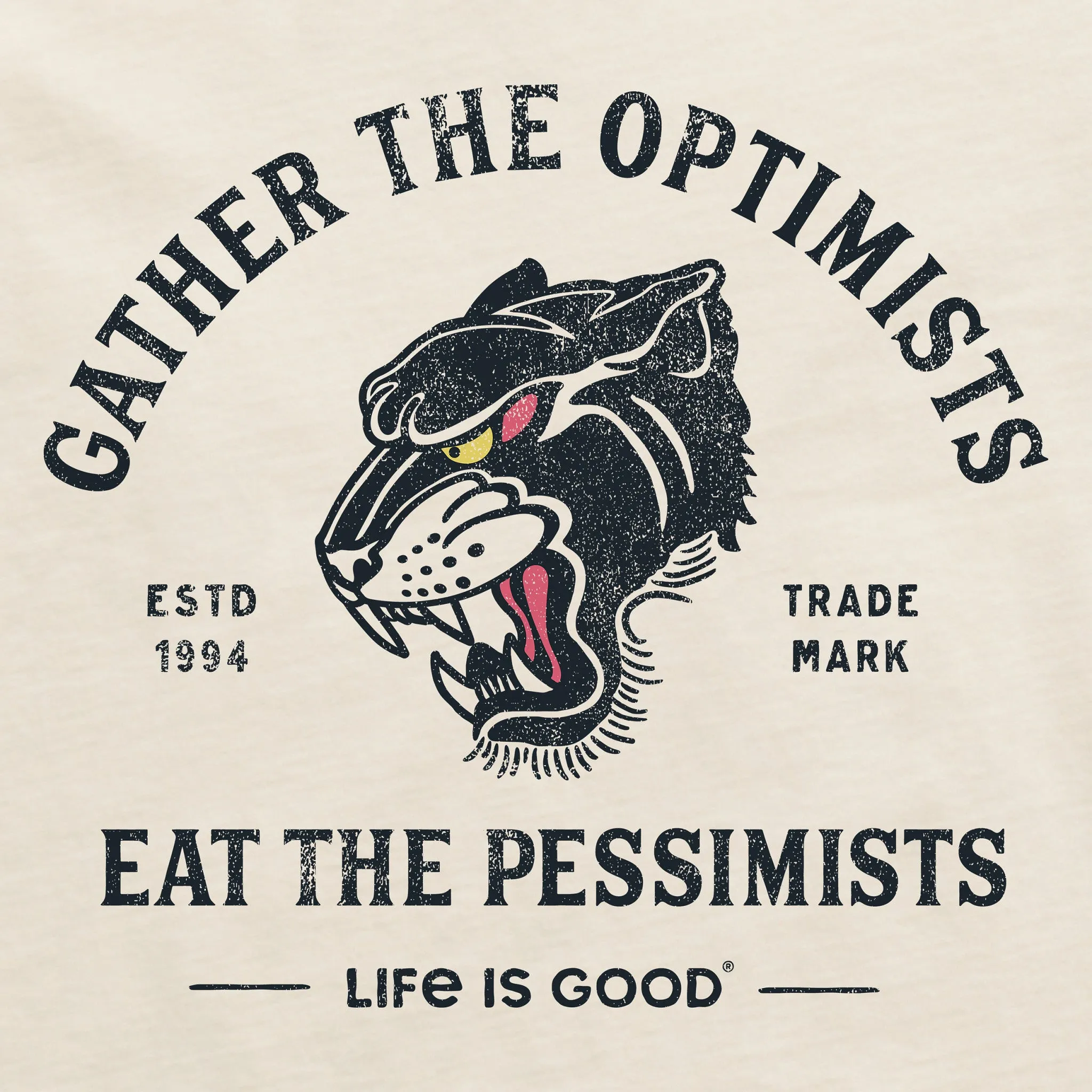 Women's Gather Panther Short Sleeve Crusher Boxy Tee Life is Good