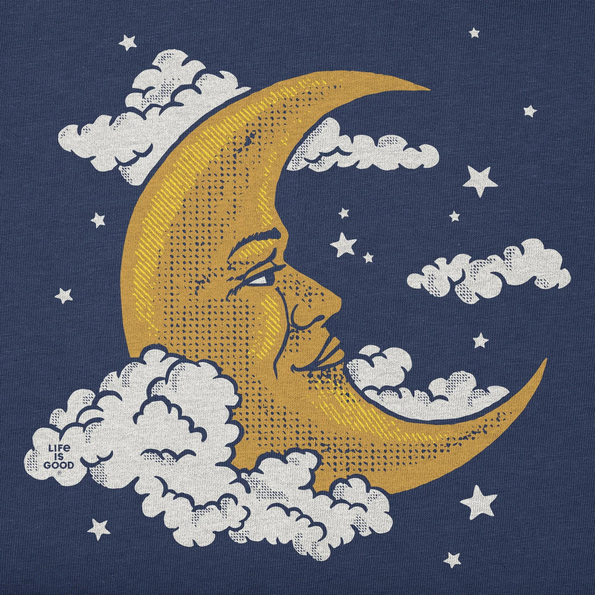 Women's Gentle Moon Short Sleeve Tee Life is Good