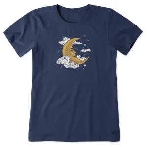 Women's Gentle Moon Short Sleeve Tee Life is Good