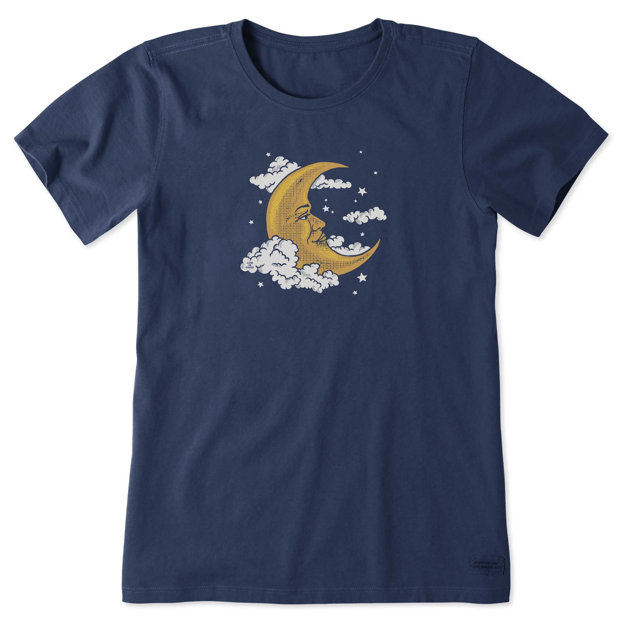 Women's Gentle Moon Short Sleeve Tee Life is Good