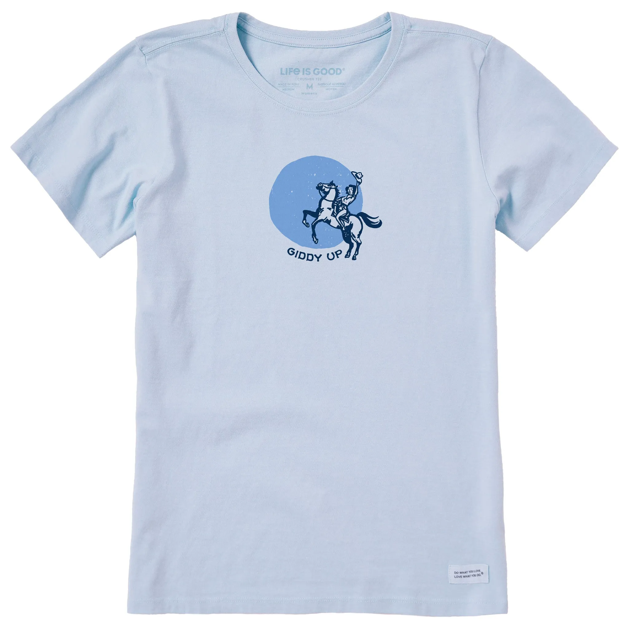 Women's Giddy Up Cowgirl Short Sleeve Crusher Tee Life is Good
