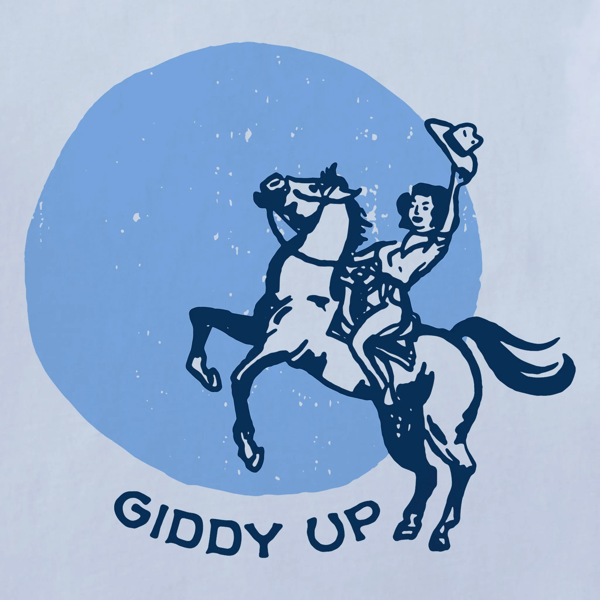 Women's Giddy Up Cowgirl Short Sleeve Crusher Tee Life is Good