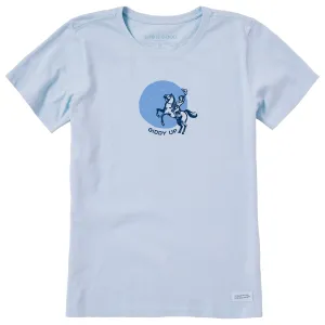 Women's Giddy Up Cowgirl Short Sleeve Crusher Tee Life is Good
