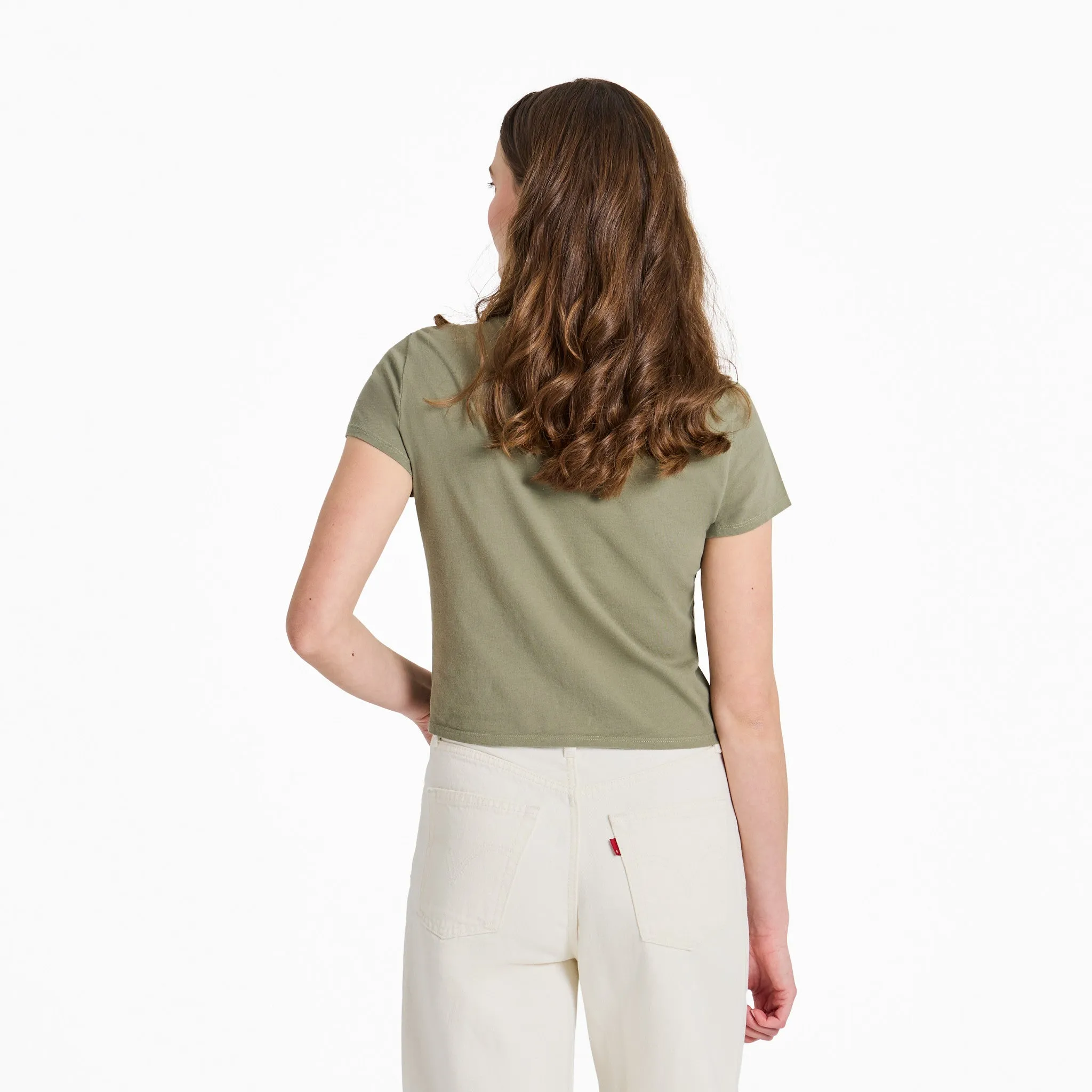 Women's Giddy Up Crusher-LITE Shrunken Tee Life is Good