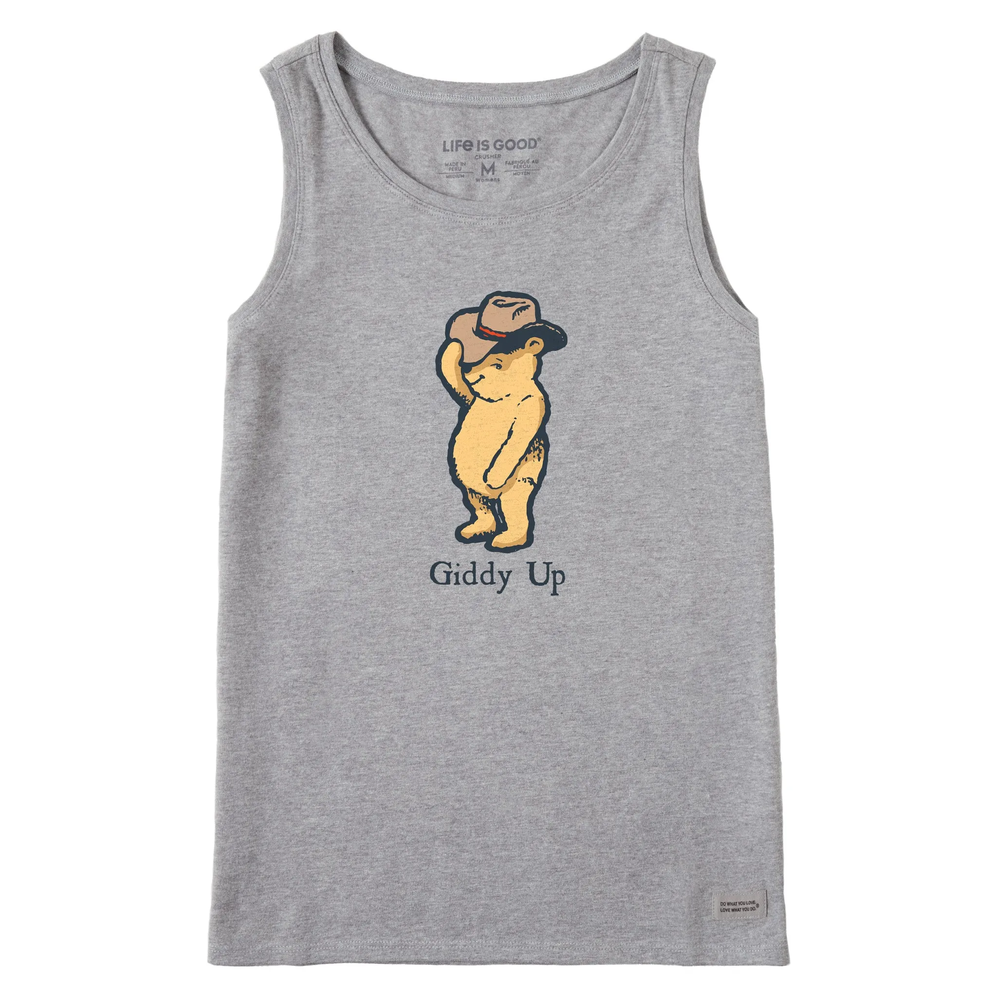 Women's Giddy Up Winnie Crusher Tank Life is Good