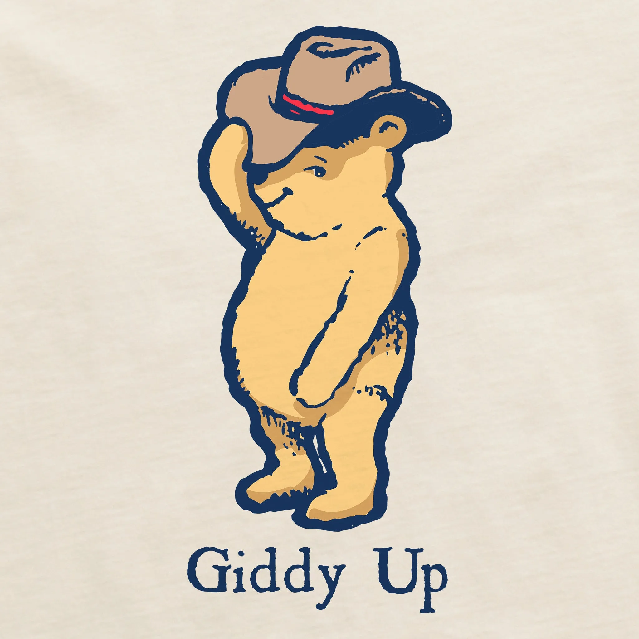Women's Giddy Up Winnie Crusher Tank Life is Good