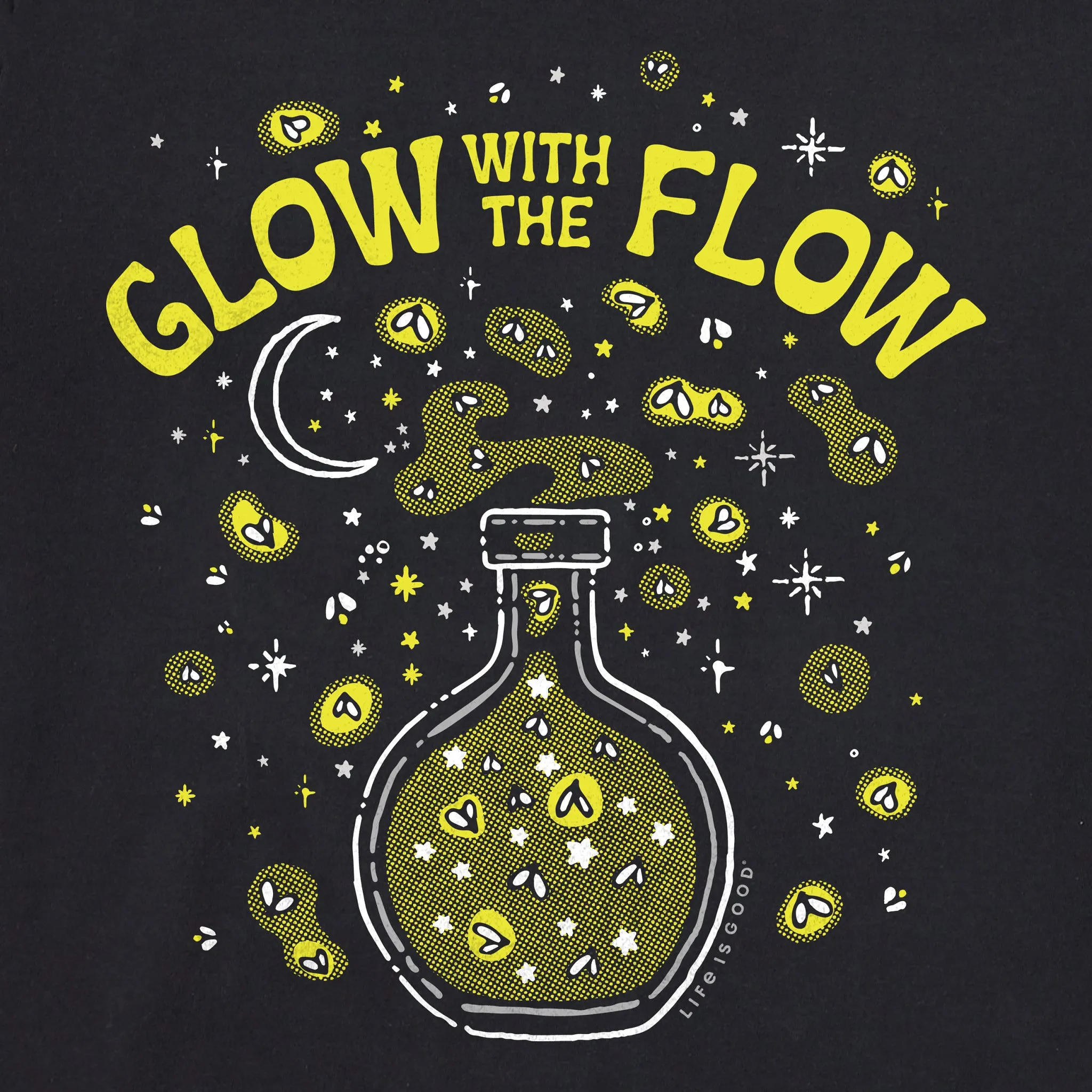Women's Glow with the Flow Short Sleeve Tee Life is Good