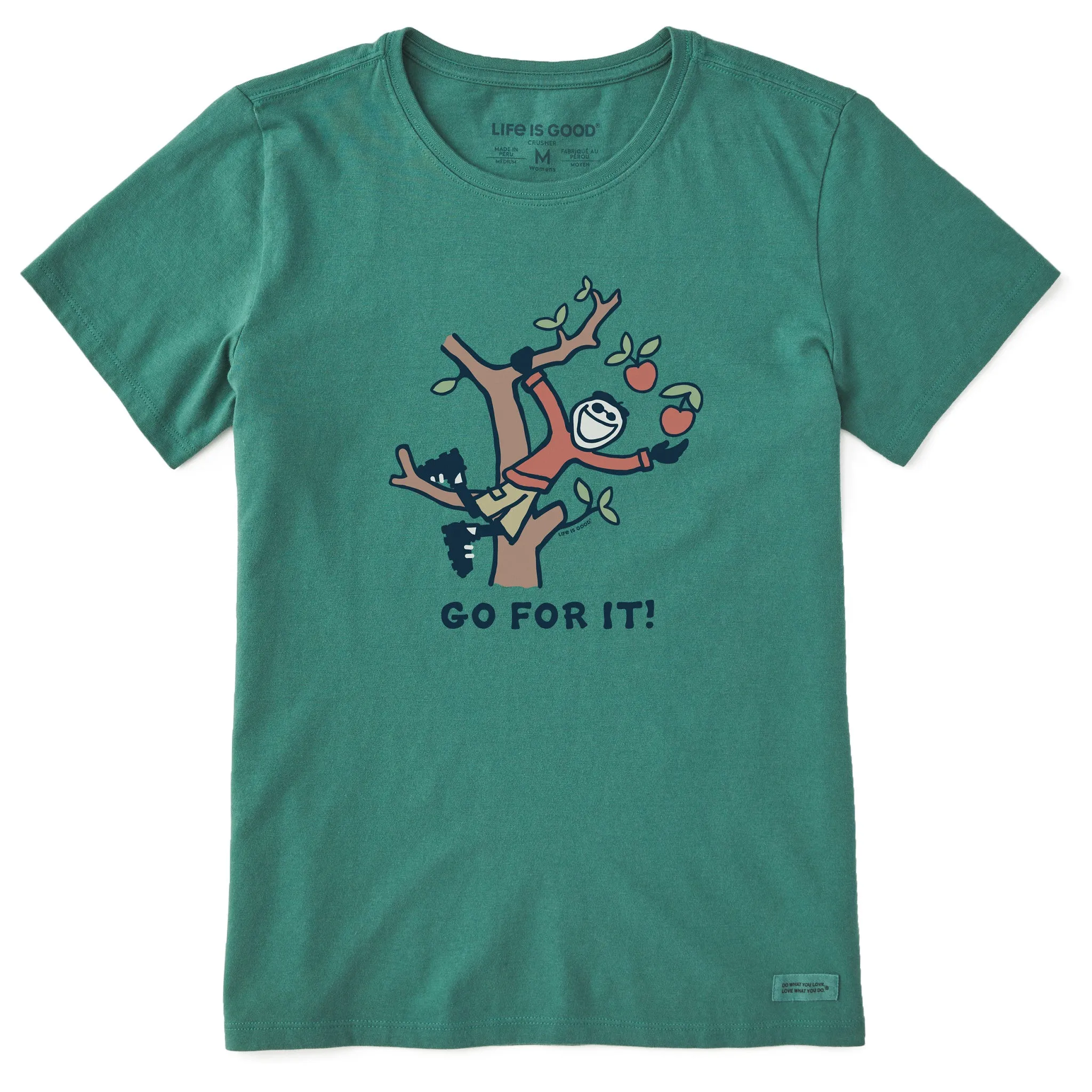 Women's Go For it Jake Short Sleeve Crusher Tee Life is Good