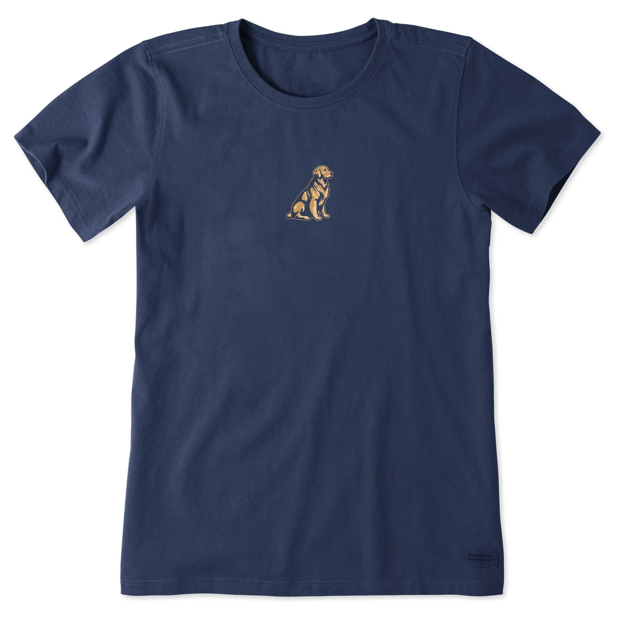 Women's Golden Short Sleeve Tee Life is Good