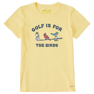 Women's Golf is for the Birds Short Sleeve Tee Life is Good