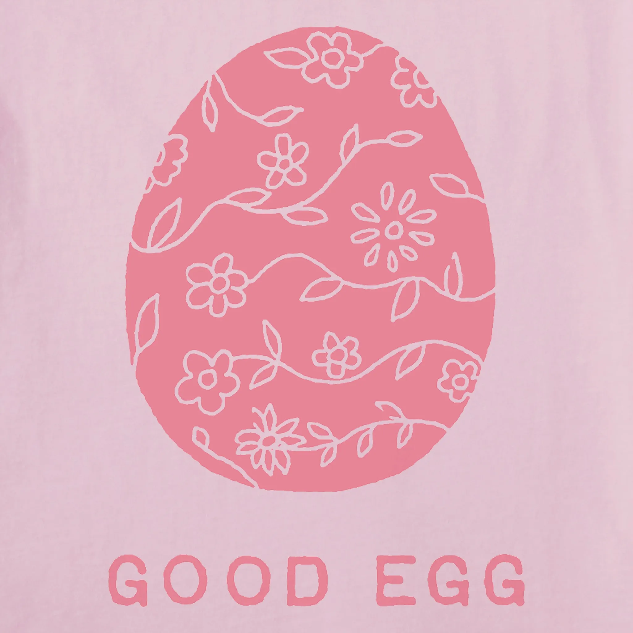 Women's Good Egg Short Sleeve Vee Life is Good