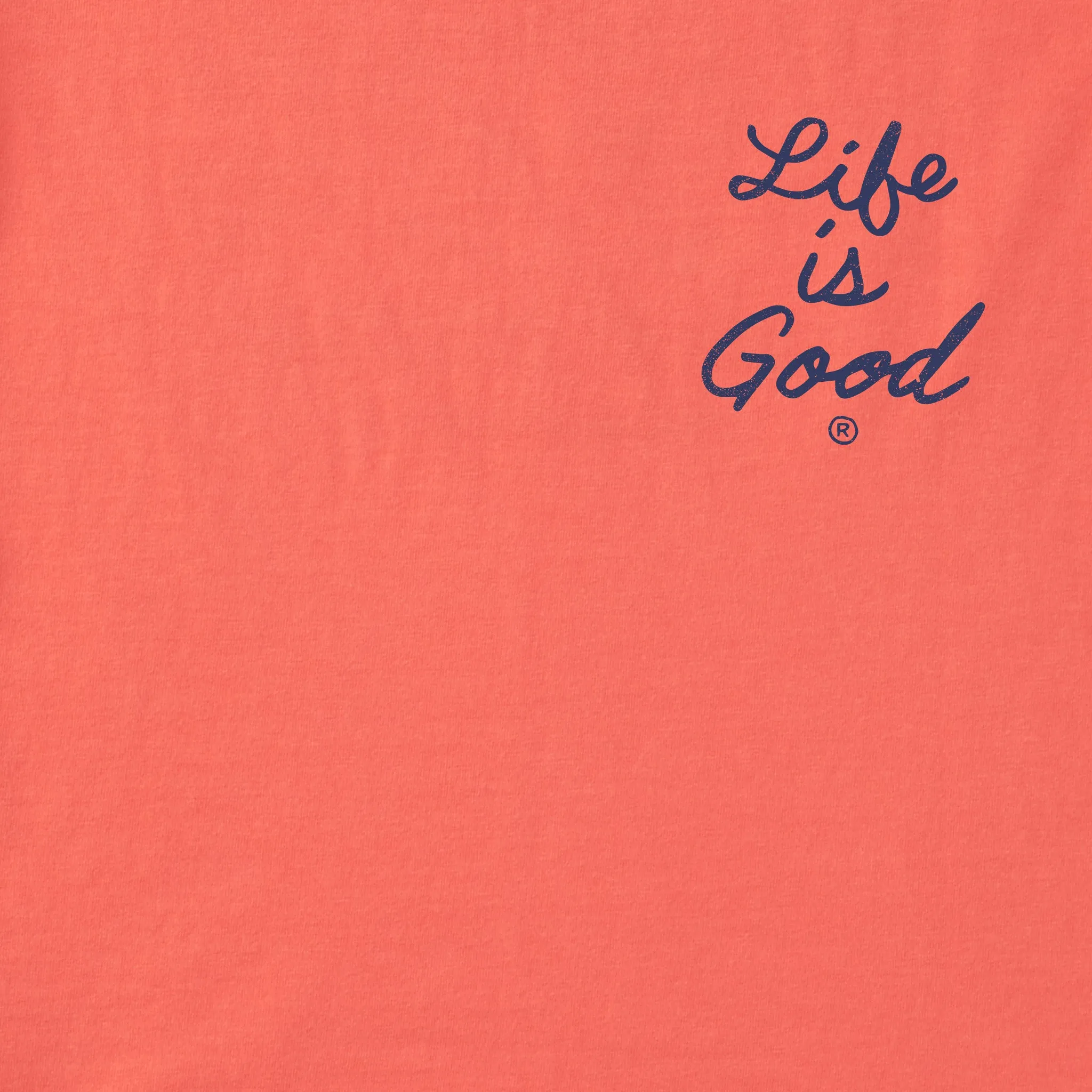 Women's Good Vibes Parrot Short Sleeve Crusher Tee Life is Good