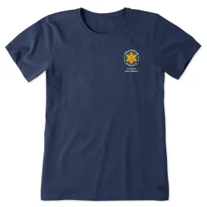 Women's Grammar Police Short Sleeve Tee Life is Good