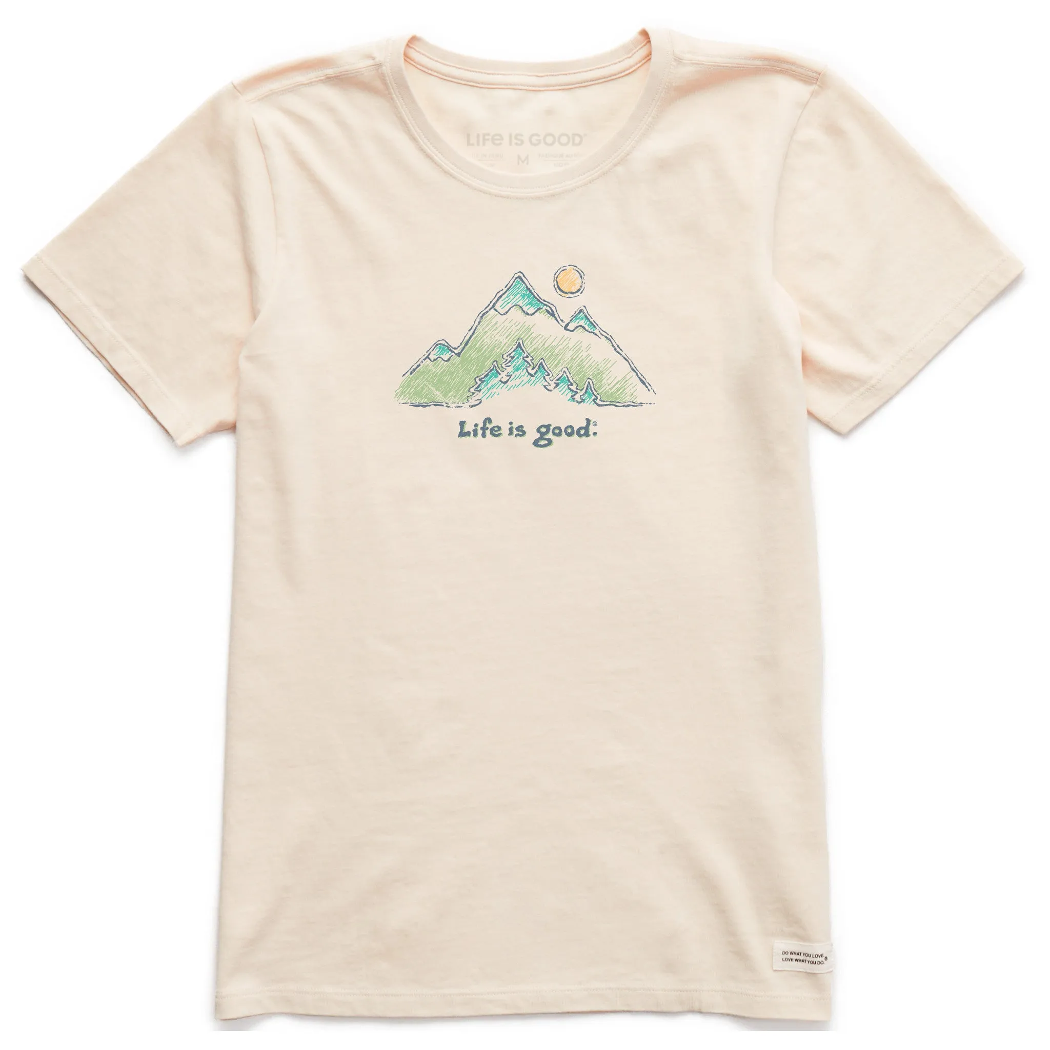 Women's Green Mountains Short Sleeve Tee Life is Good