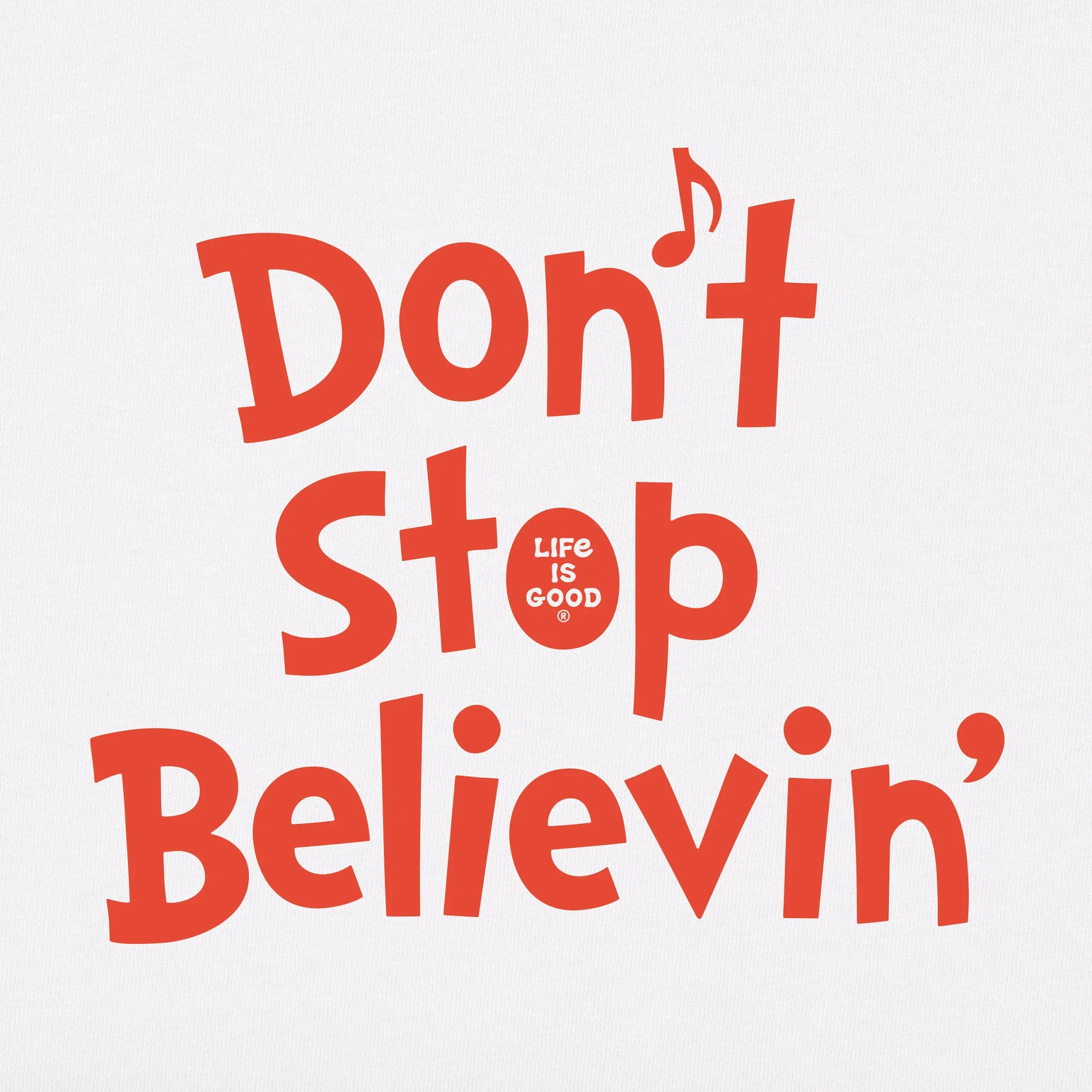 Women's Grinch and Max Dont Stop Believin Short Sleeve Crusher Tee Life is Good