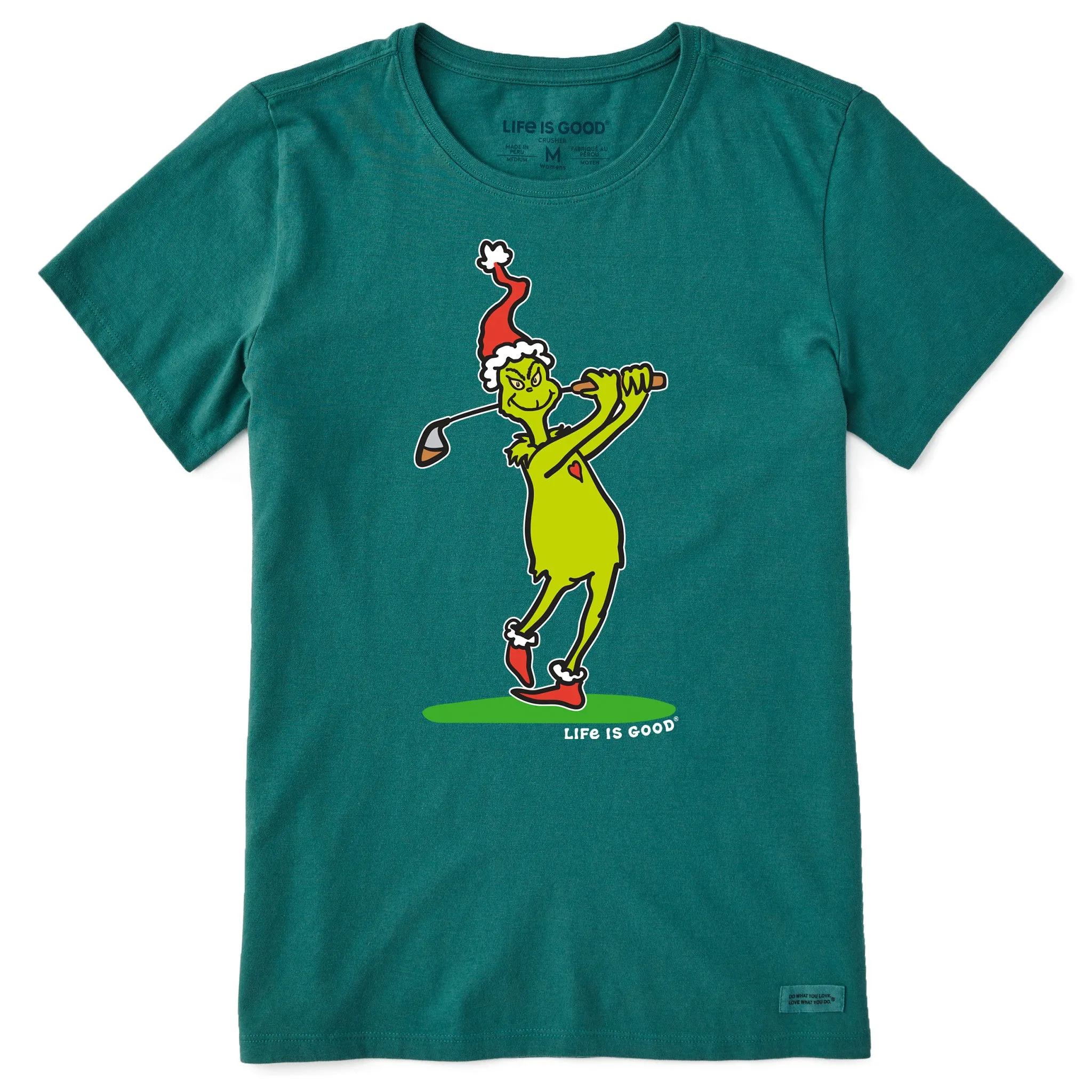 Women's Grinch Mulligan Hooligan Short Sleeve Crusher Tee Life is Good