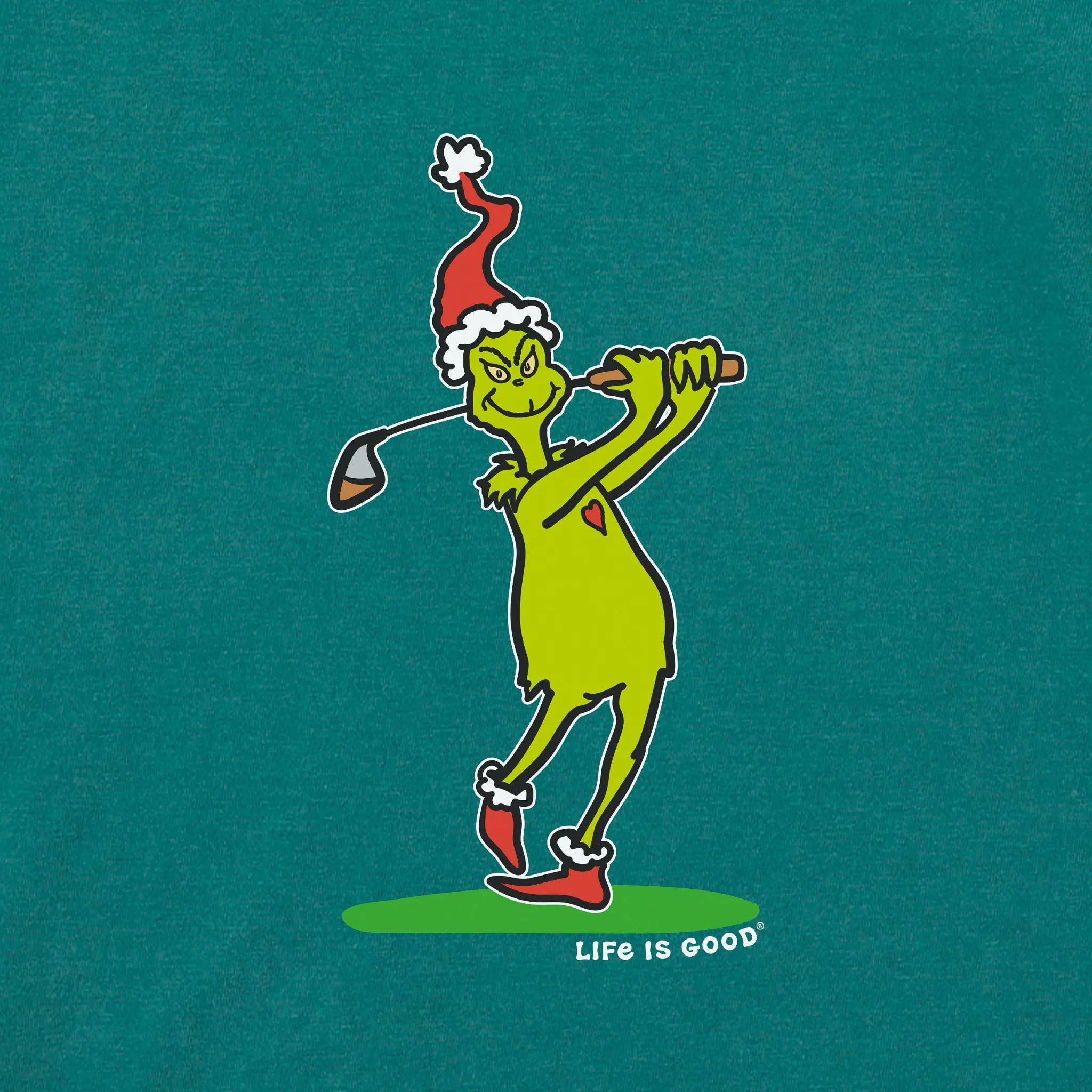 Women's Grinch Mulligan Hooligan Short Sleeve Crusher Tee Life is Good