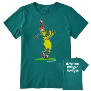 Women's Grinch Mulligan Hooligan Short Sleeve Crusher Tee Life is Good