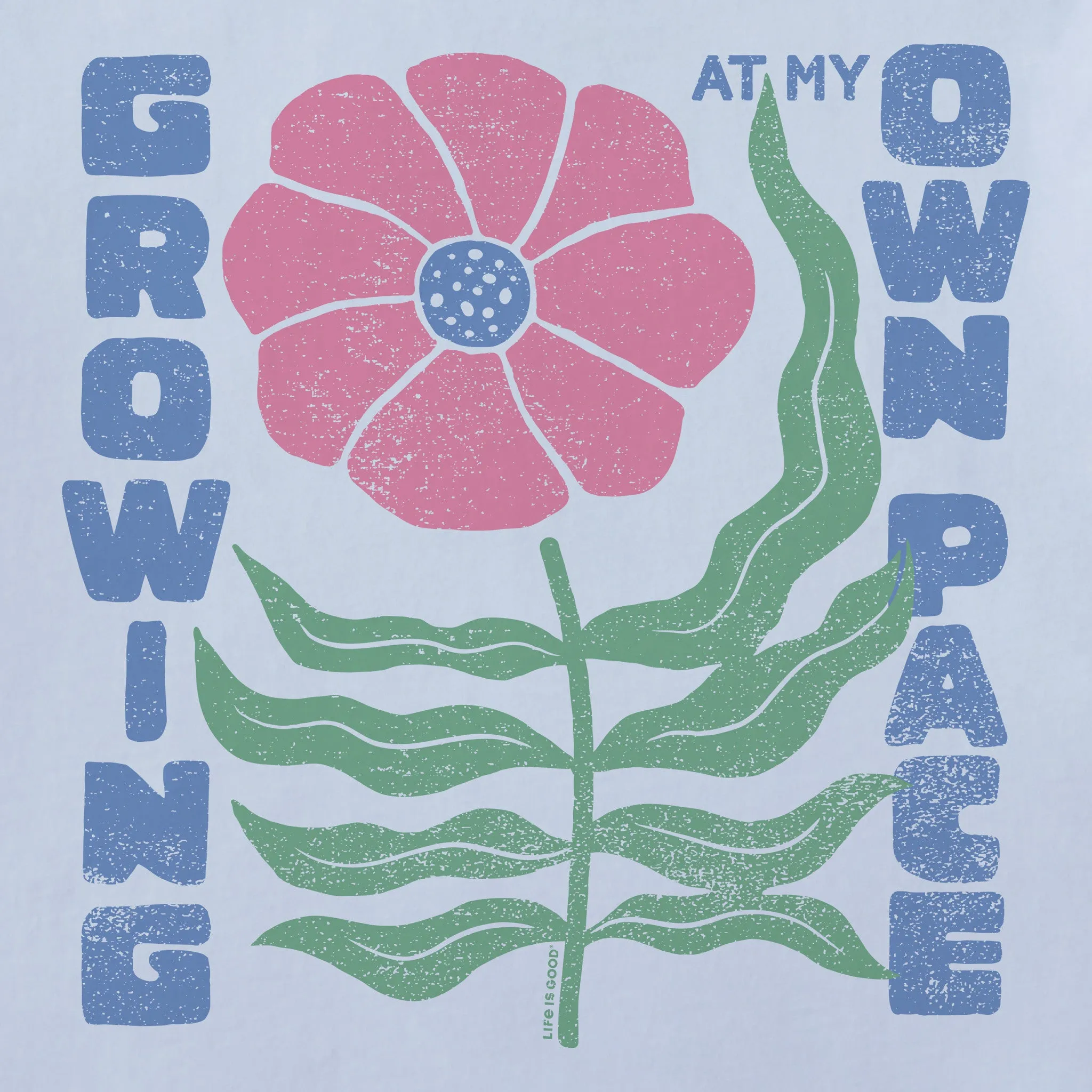 Women's Growing at my Own Pace Crusher-LITE Shrunken Tee Life is Good
