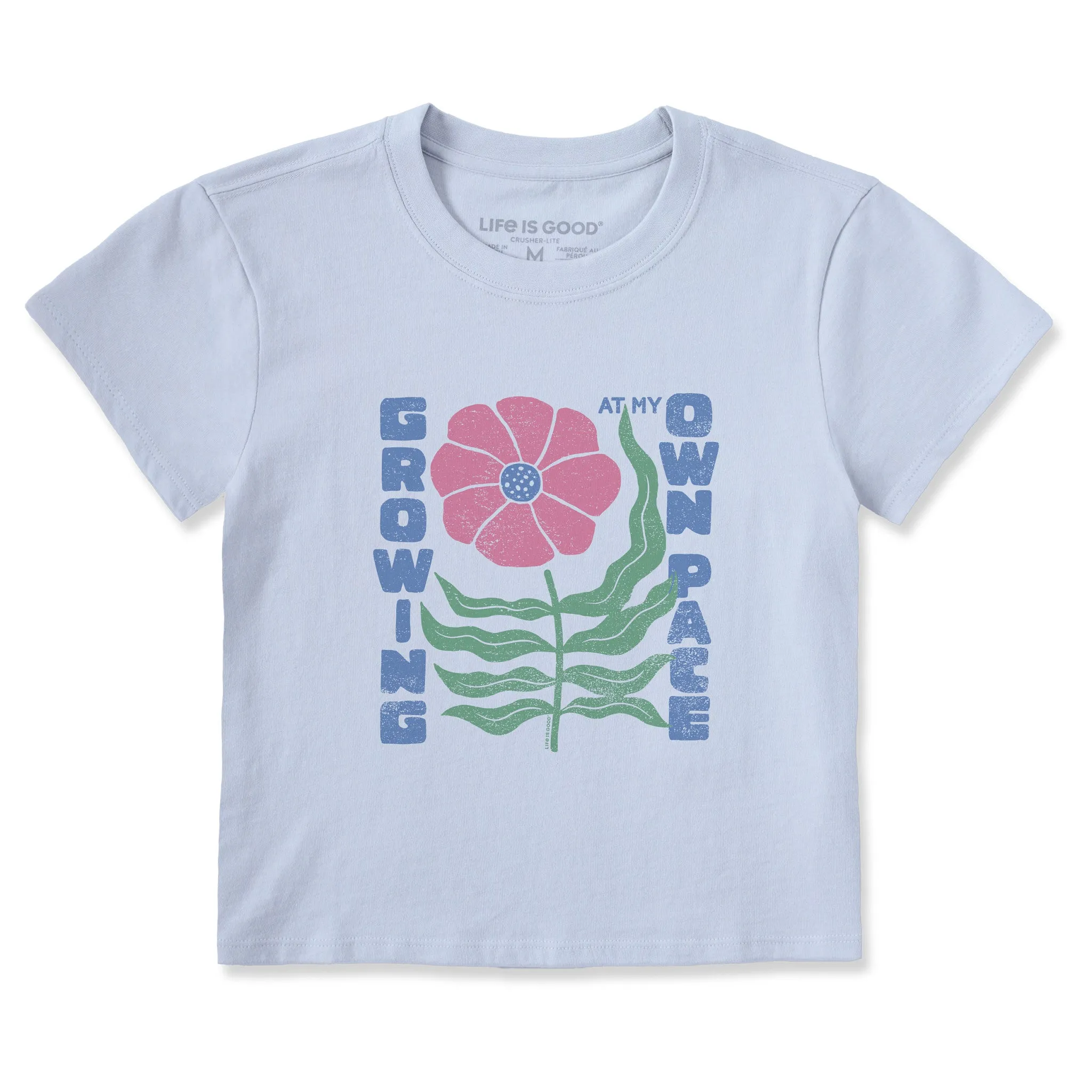 Women's Growing at my Own Pace Crusher-LITE Shrunken Tee Life is Good