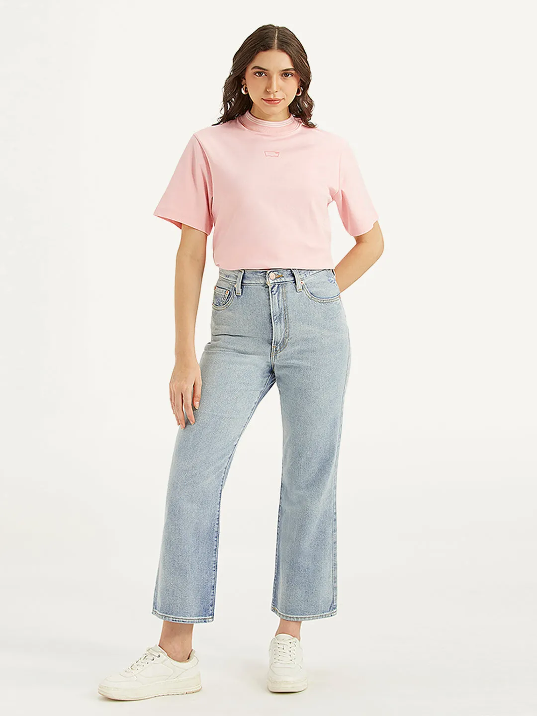 Women's High Rise Ribcage Bootcut Light Blue Jeans LEVI'S
