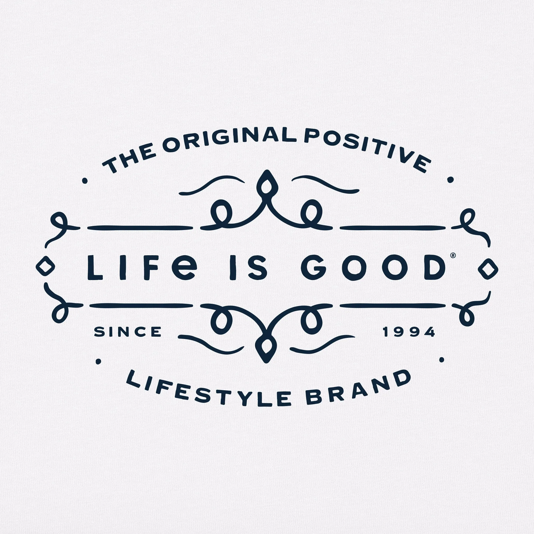 Women's LIG Orignal Positive Lifestyle Simply True Fleece Crew Life is Good