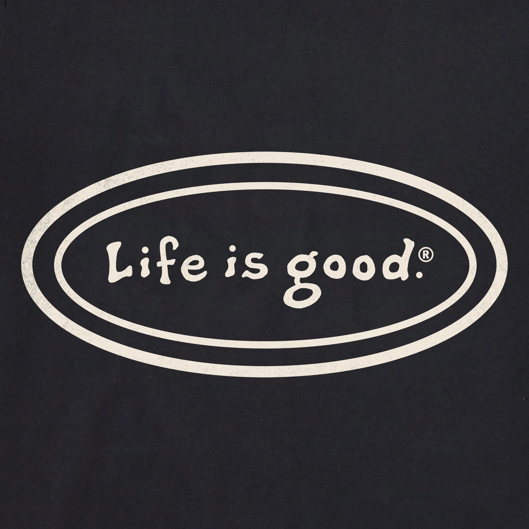 Women's LIG Vintage Oval Simply True Fleece Crew Life is Good