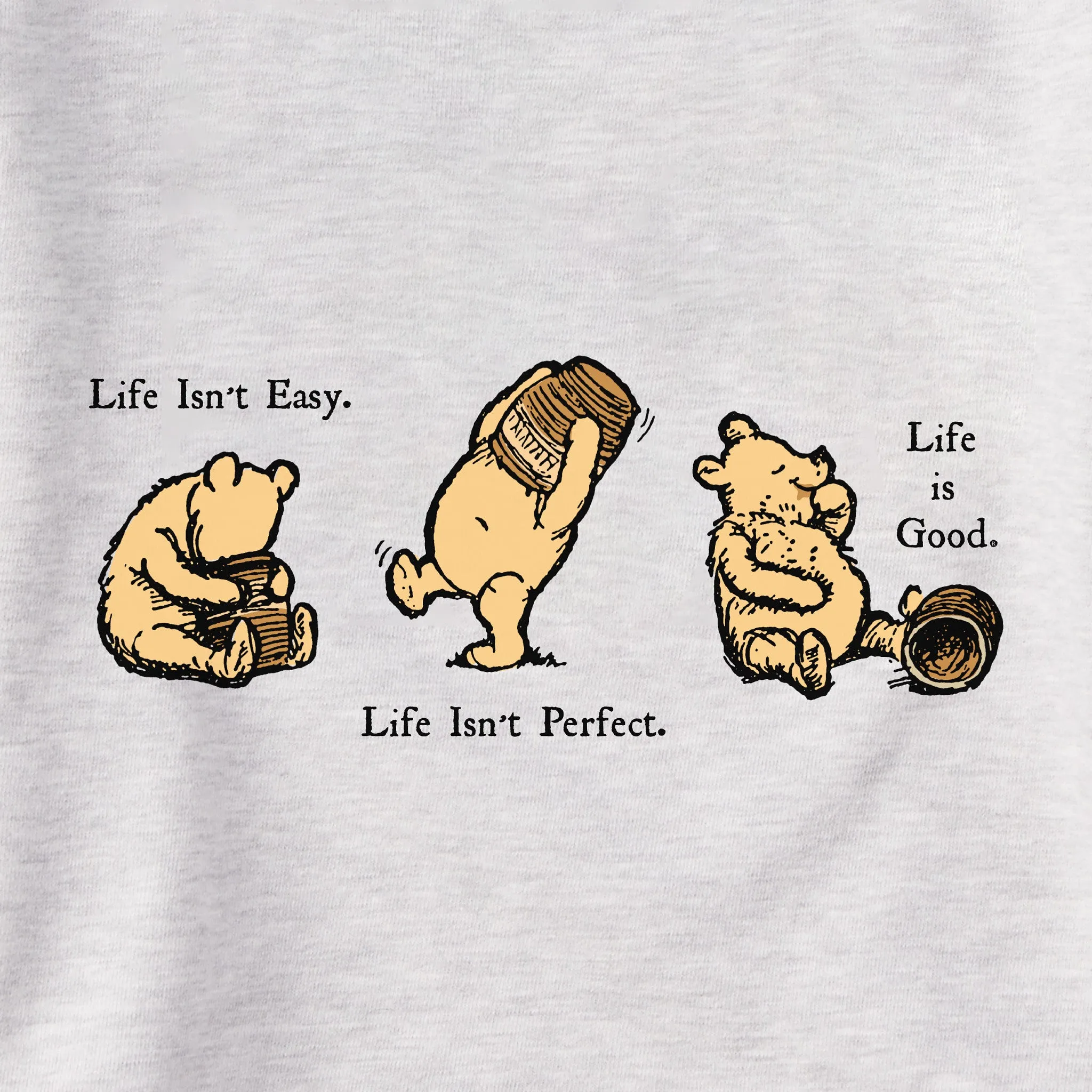 Women's Winnie Life isn't Easy Simply True Crew Life is Good