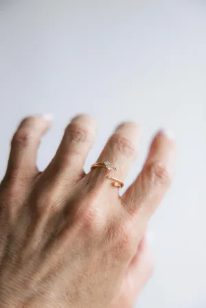 Wrap Gold Ring for Women | R39875G