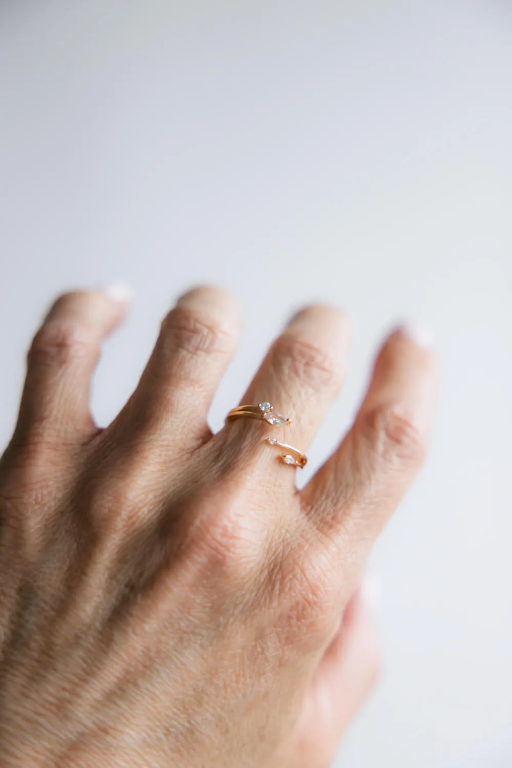 Wrap Gold Ring for Women | R39875G