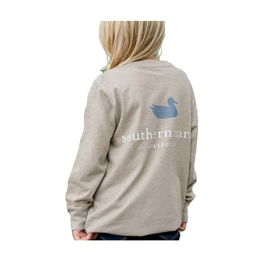 Youth Authentic Long Sleeve Tee