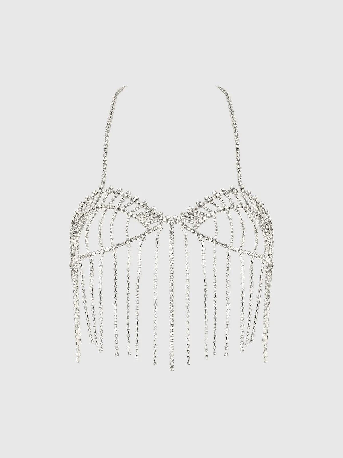 Ziggy Rhinestone Cropped Cami Top